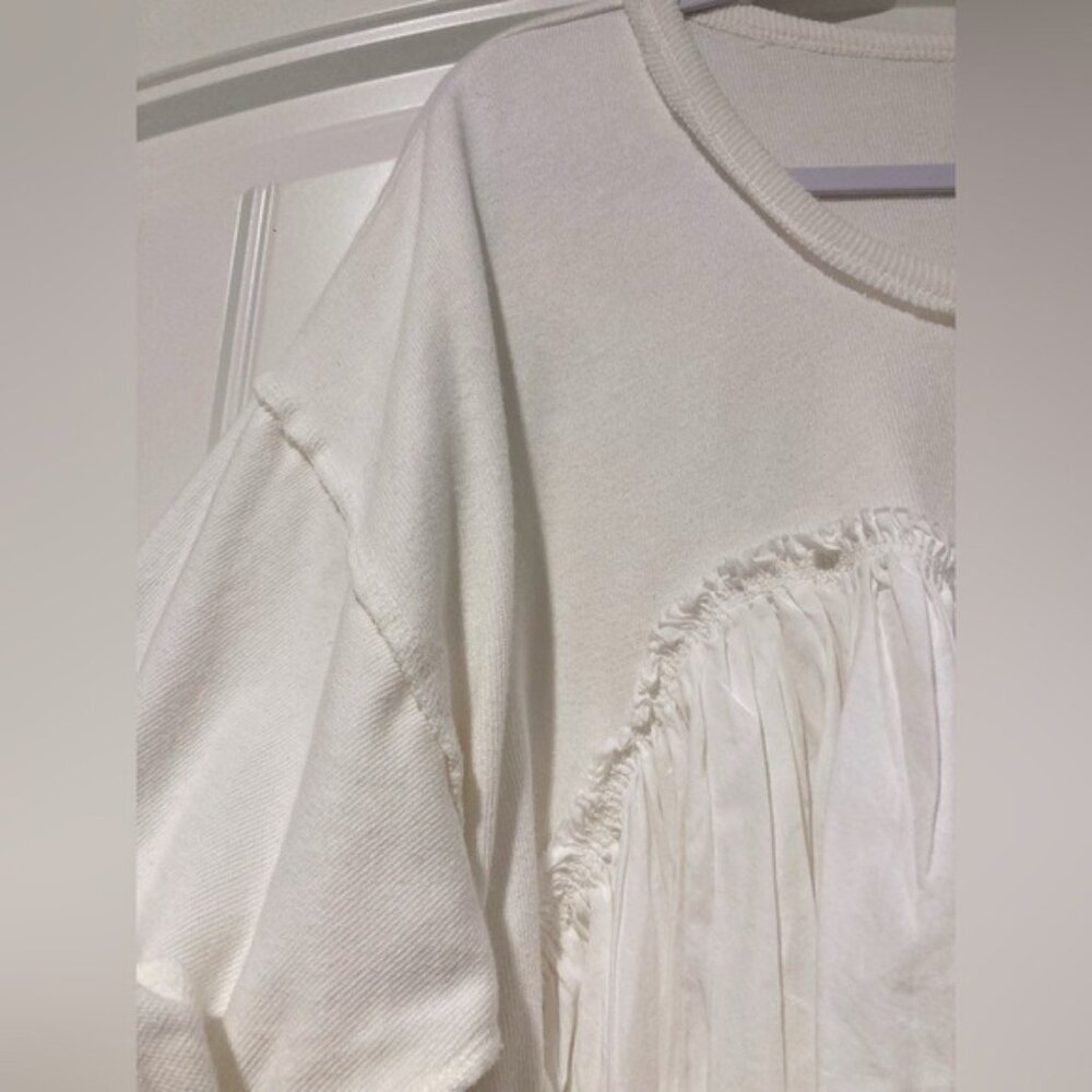 NWT Free People Catalina Boho Feminine Babydoll Oversized Western Mini Dress - Picture 5 of 10